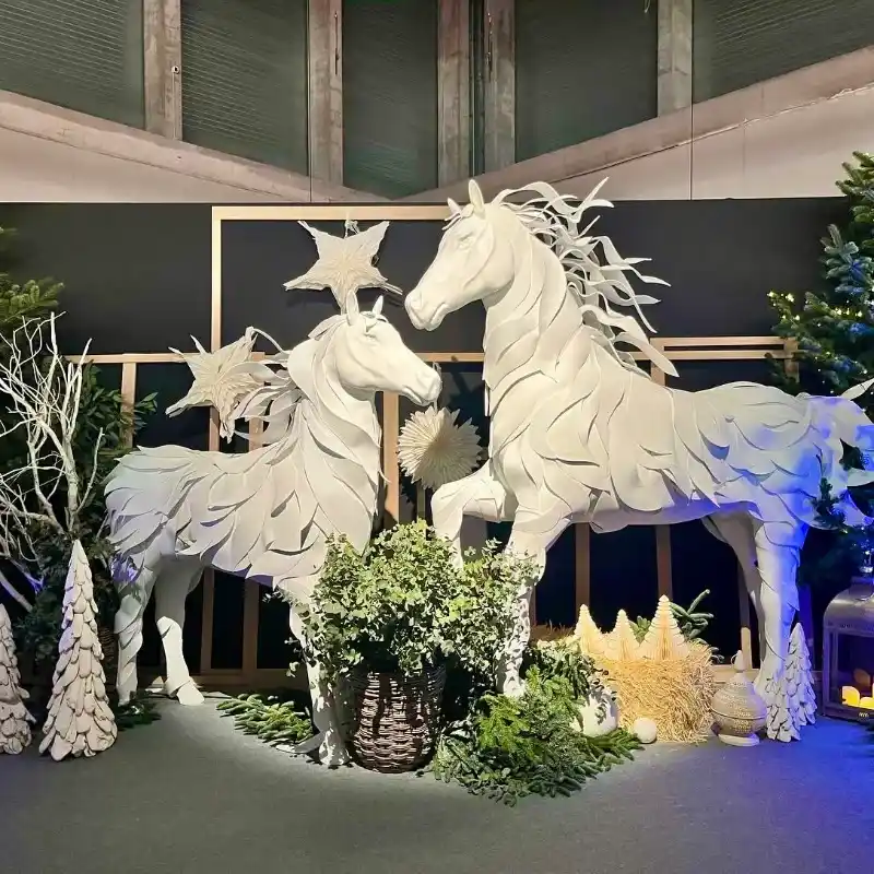 Caballos en impresión 3D de gran formato